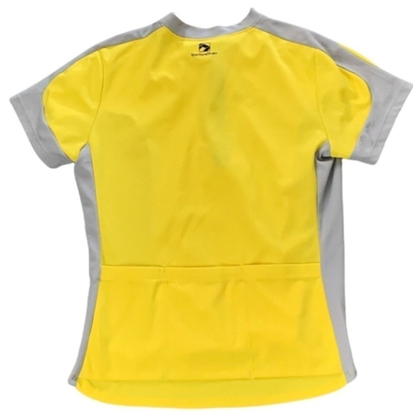 Bellwether VTG Womens L Cycling Jersey 3 Pocket Back Front Partial Zip USA#239G - Picture 6 of 9